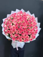 Букет из 101 розы джумилия